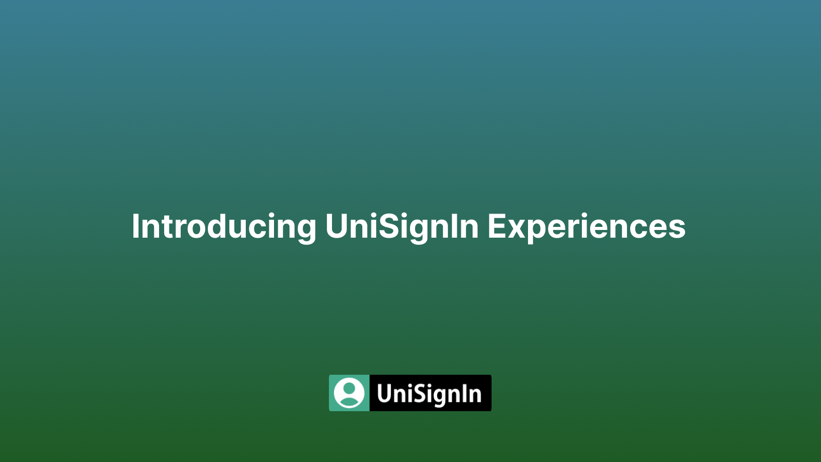 Introducing UniSignIn Experiences for First-Party Data Activation