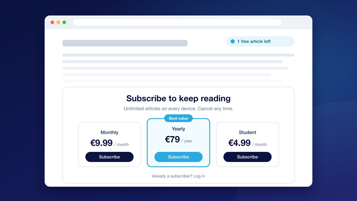 What Is a Metered Paywall? How It Works and How to Set the Meter